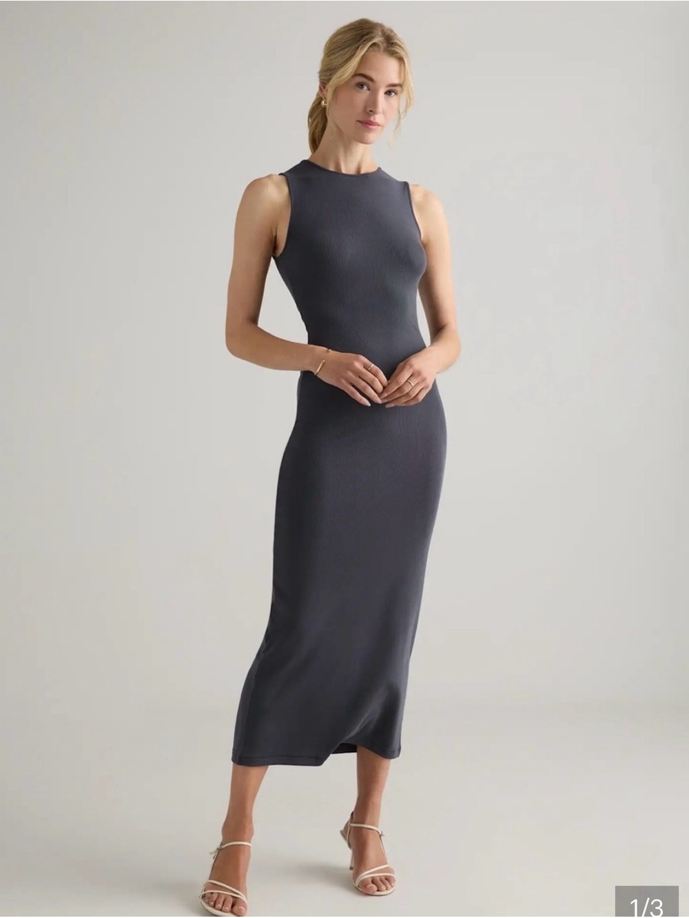 Lululemon Athletica Align Maxi Dress Dress in Purple-Gray